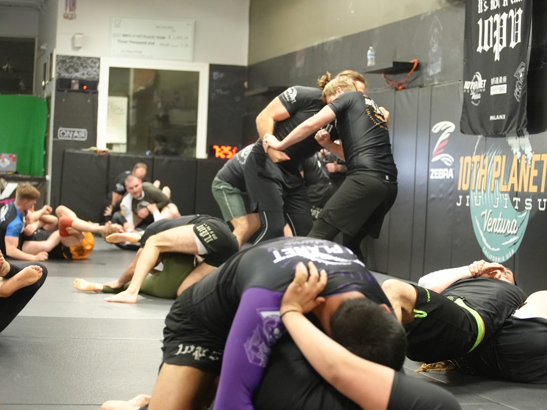No-gi training at 10th Planet Ventura