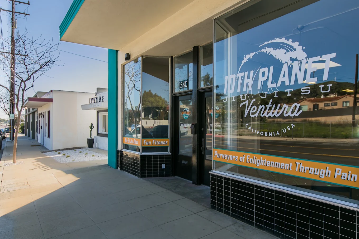 Outside 10th Planet Jiu Jitsu Ventura on E Main St